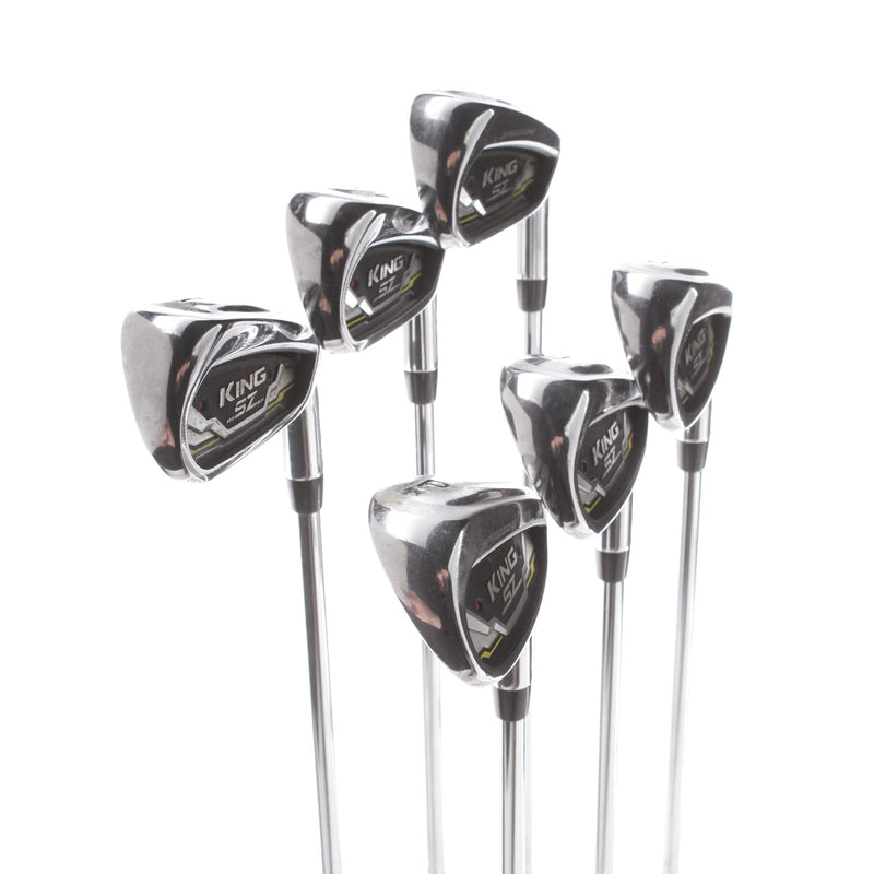 Cobra Speedzone Steel Mens Right Hand Irons 5-PW Regular - KBS Tour 80