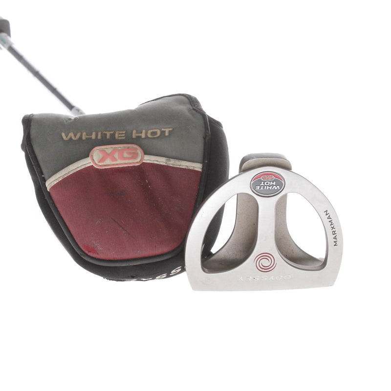 Odyssey White Hot XG Marxman Putter Mens Right Hand Putter 34.5" Mallet - Super Stroke Flatso 2.0