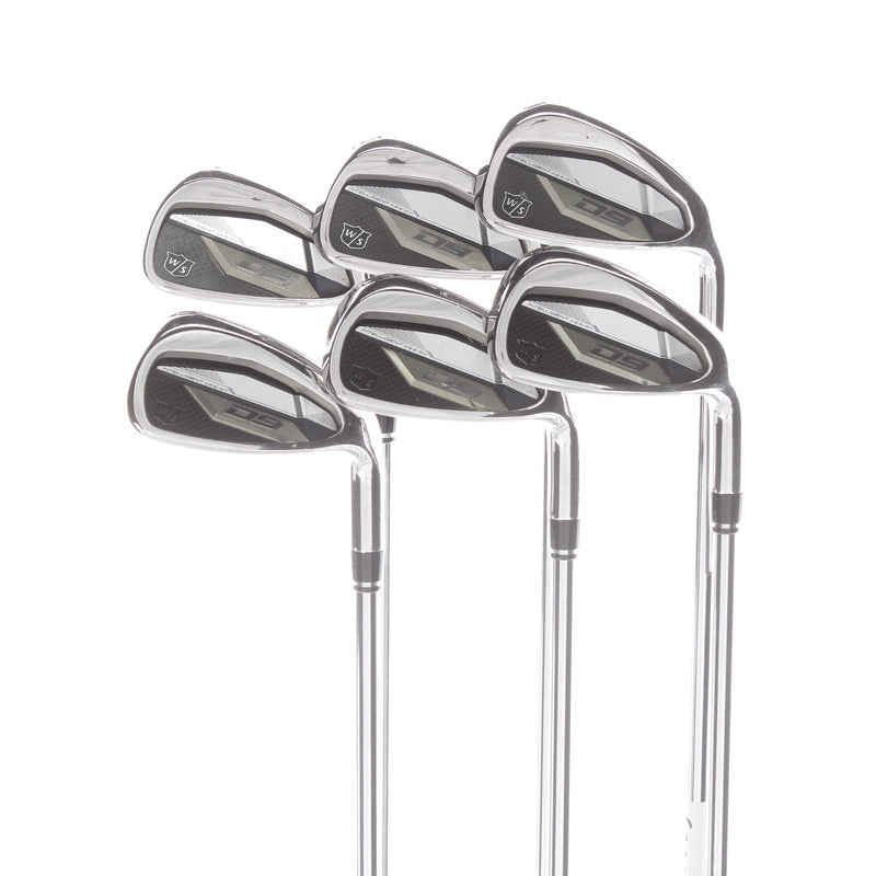 Wilson D9 Steel Mens Right Hand Irons 5-PW Ultralite - KBS Max