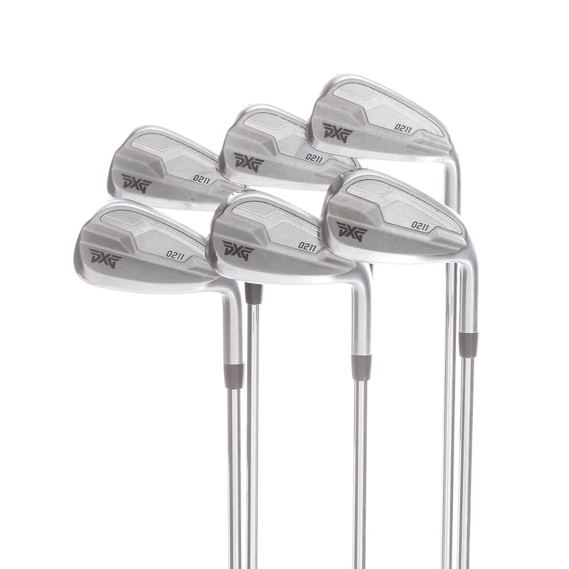 PXG 0211 DualCor Steel Mens Right Hand Irons 5-PW Regular - True Temper Elevate MPH 95