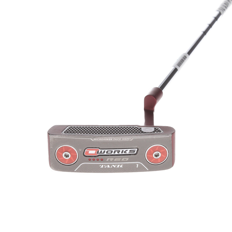 Odyssey O-Works Red Tank 1 Mens Right Hand Putter 35" Mid-Mallet - Super Stroke Mid Slim 2.0