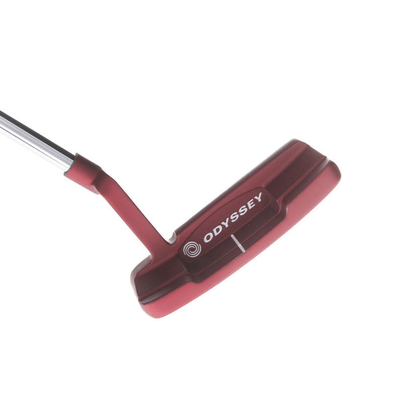 Odyssey O-Works Red Tank 1 Mens Right Hand Putter 35" Mid-Mallet - Super Stroke Mid Slim 2.0