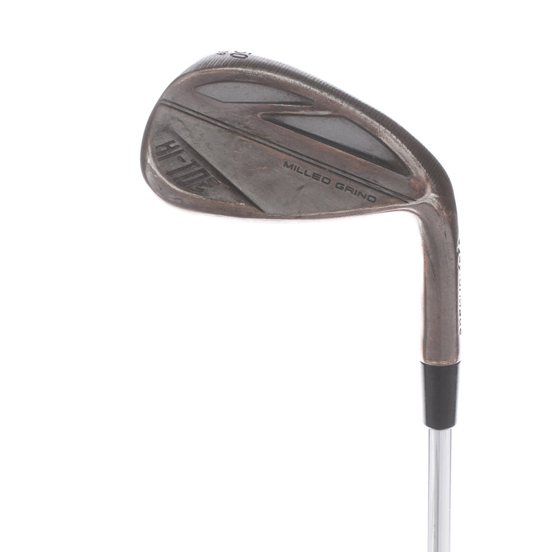 TaylorMade Hi-Toe Steel Mens Right Hand Gap Wedge 50* 9 Bounce Regular - KBS Tour