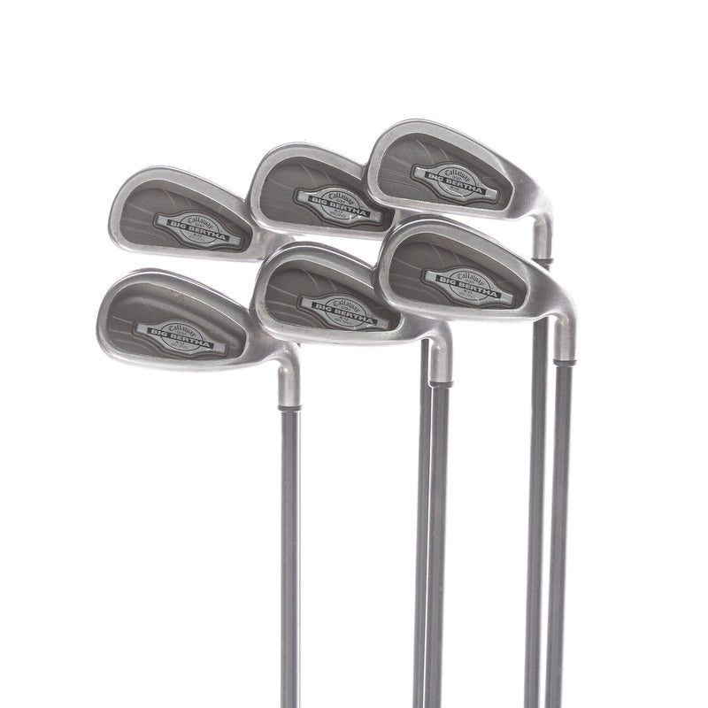 Callaway Big Bertha X-12 Graphite Mens Right Hand Irons 5-PW Regular - Callaway RCH 96 Series