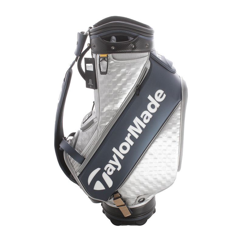 TaylorMade Qi10 Cart Bag - Grey/Blue/White