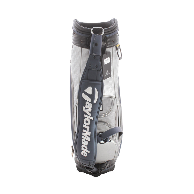 TaylorMade Qi10 Cart Bag - Grey/Blue/White