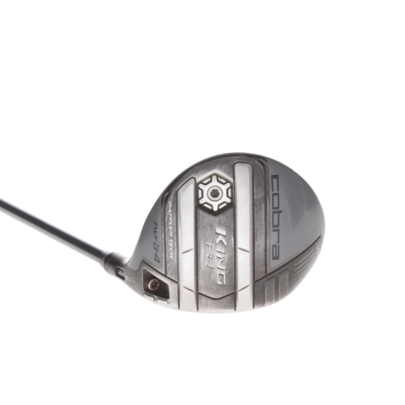 Cobra F8 Graphite Mens Right Hand Fairway 3 Wood 15* Regular - Cobra MFS Series 60 White Tie X4