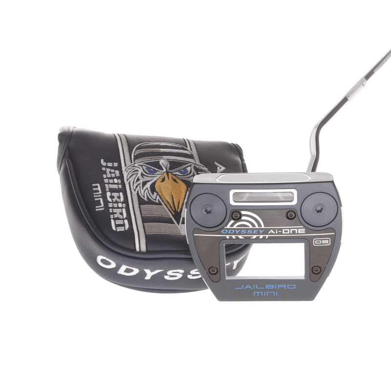 Odyssey Ai-One Jailbird Mini Mens Right Hand Putter 34" Mallet - Super Stroke Pistol Tour