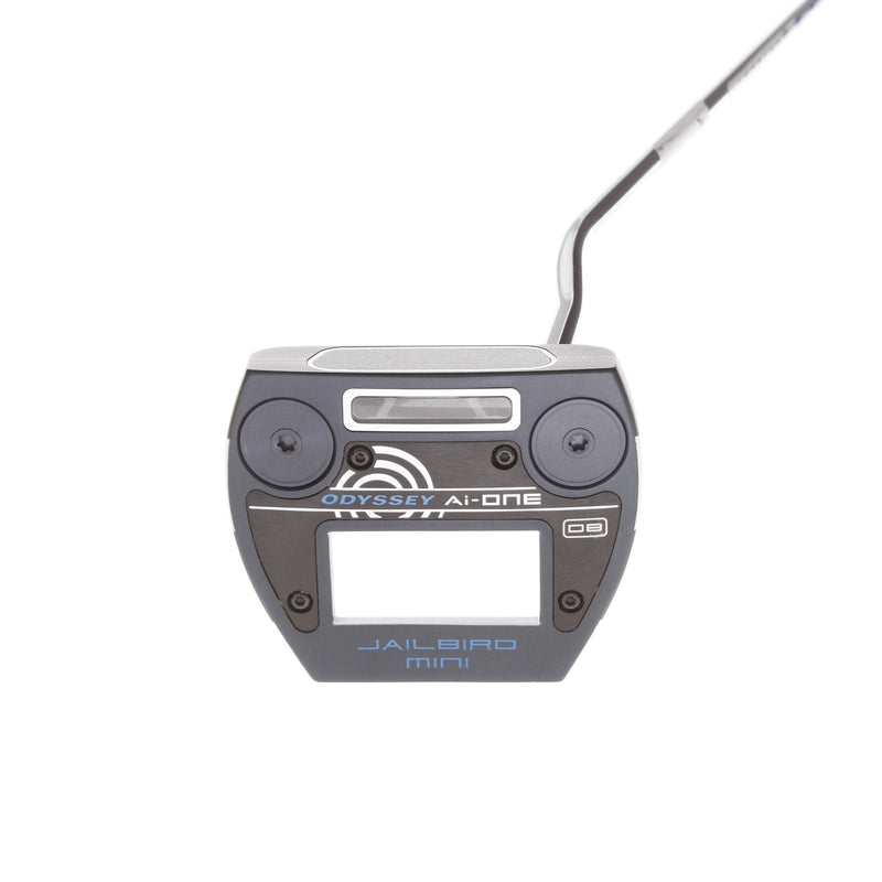 Odyssey Ai-One Jailbird Mini Mens Right Hand Putter 34" Mallet - Super Stroke Pistol Tour