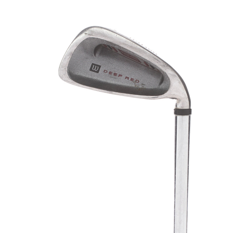 Wilson Deep Red Steel Mens Right Hand 4 Iron Regular - Wilson Fat Shaft