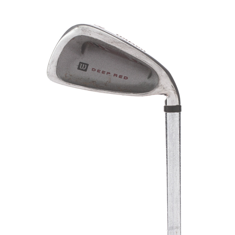 Wilson Deep Red Steel Mens Right Hand 3 Iron Regular - Wilson Fat Shaft