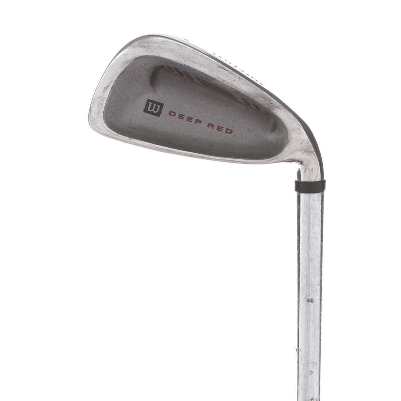 Wilson Deep Red Steel Mens Right Hand 4 Iron Regular - Wilson Fat Shaft