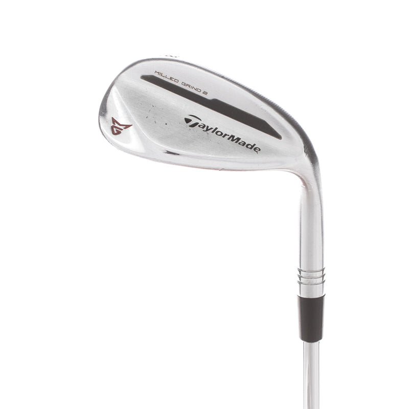 TaylorMade Milled Grind 2 Steel Mens Right Hand Lob Wedge 58* 11 Bounce SB Grind Stiff - Dynamic Gold S200