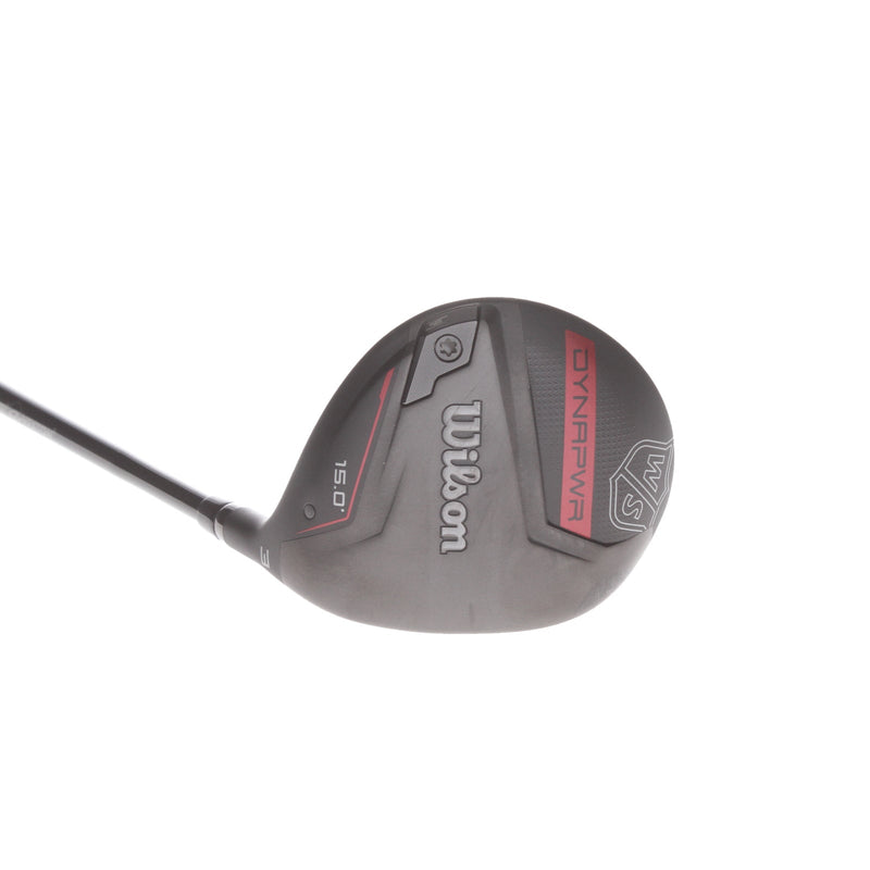 Wilson Staff DynaPwr Graphite Mens Right Hand Fairway 3 Wood 15* Stiff - Hzrdus Smoke RDX 60G