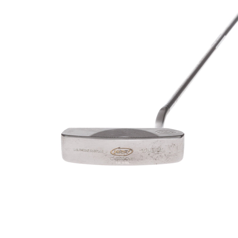 Yes! C-Groove Tracy II Mens Right Hand Putter 35" Blade - Super Stroke Flatso 2.0