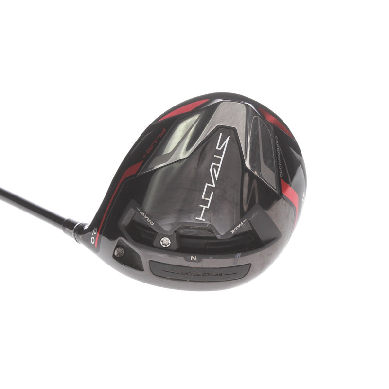 TaylorMade Stealth + Graphite Mens Right Hand Driver 9* Stiff - Hzrdus Smoke RDX