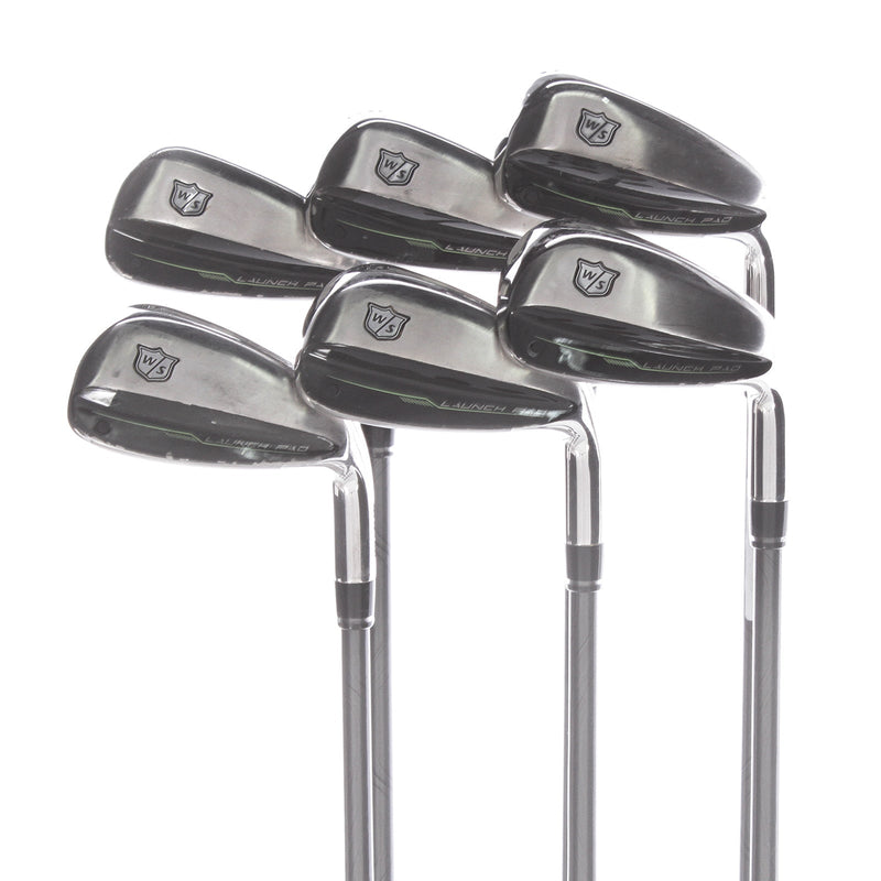 Wilson Staff Launch Pad Graphite Mens Right Hand Irons 5-PW Regular - Project X Evenflow 5.5 R 65G