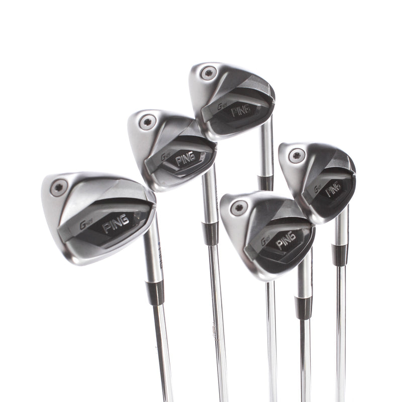 Ping G425 Steel Mens Right Hand Irons 6-PW Blue Dot 1* Upright Regular - Ping AWT 2.0