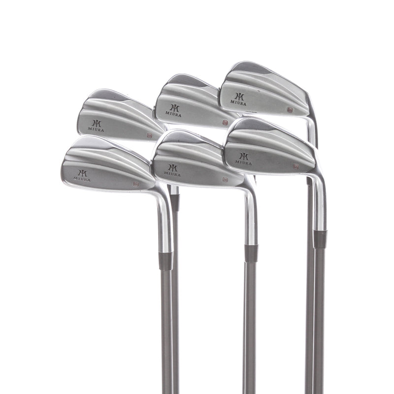 Miura KM-700 Graphite Mens Right Hand Irons 5-PW Regular - Steelfiber i80