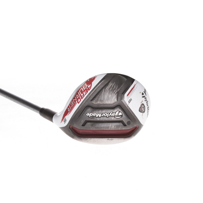 TaylorMade AeroBurner Graphite Mens Right Hand Fairway 5 Wood 18* Stiff - Matrix Ozik 70 White Tie X4