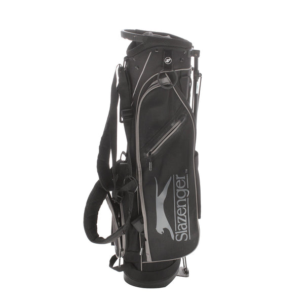 Slazenger Stand Bag - Black/Grey