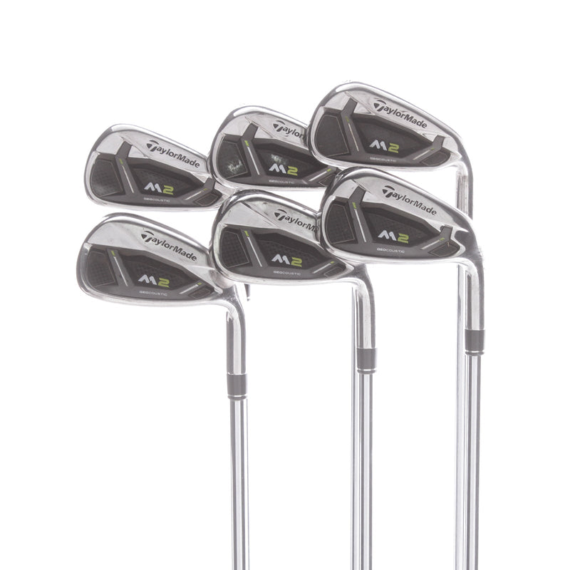 TaylorMade M2 Steel Mens Right Hand Irons 5-PW Regular - REAX Steel 88