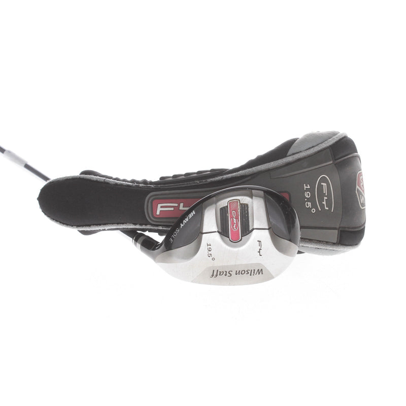 Wilson Staff Fybrid Graphite Mens Right Hand 3 Hybrid 19.5* Regular - Wilson Half Steel + Half Graphite