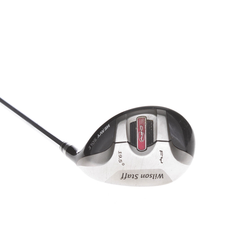 Wilson Staff Fybrid Graphite Mens Right Hand 3 Hybrid 19.5* Regular - Wilson Half Steel + Half Graphite