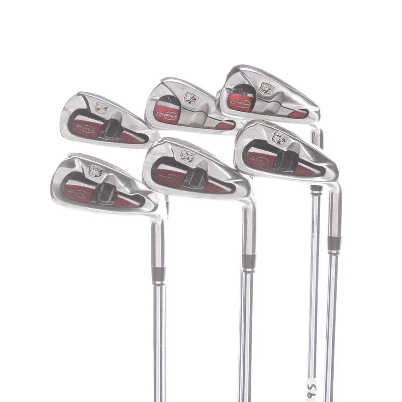 Wilson Staff DFY Steel/Graphite Mens Right Hand Irons 5-PW Regular - H+H Half 76+