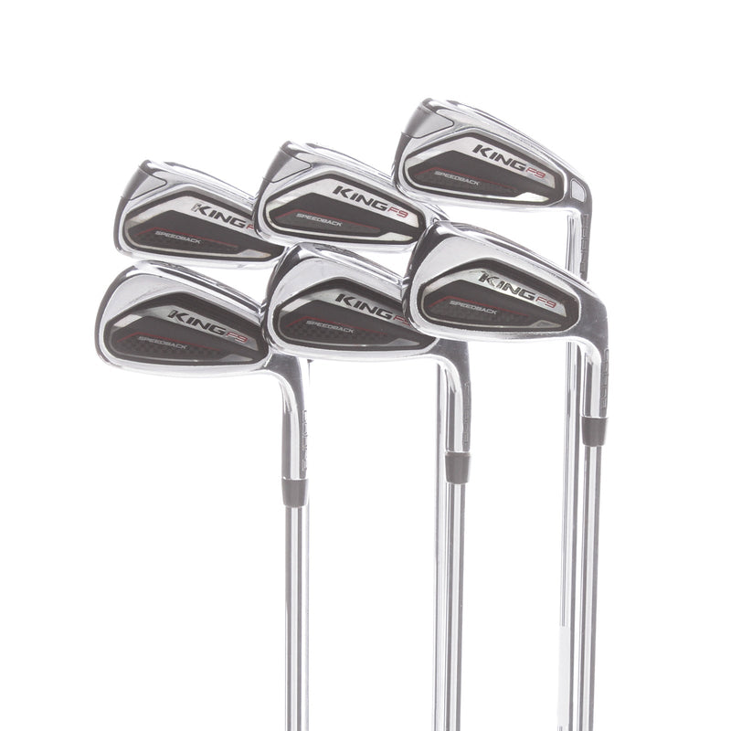 Cobra King F9 Steel Mens Right Hand Irons 5-PW Stiff - KBS Tour 90