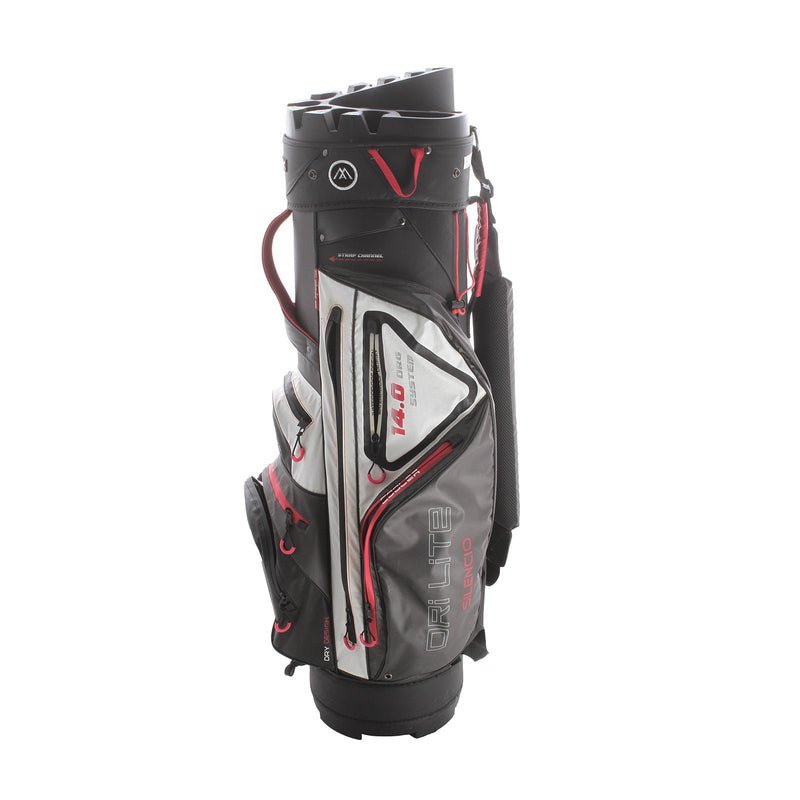 Big Max DRI LITE Selencio Cart Bag - Red/Black/White