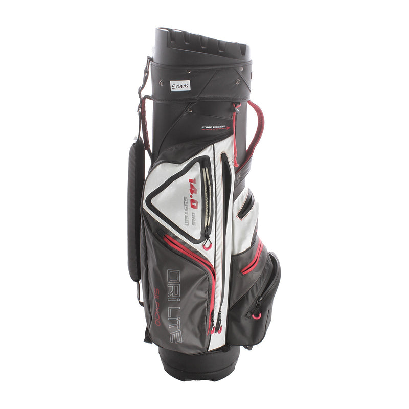 Big Max DRI LITE Selencio Cart Bag - Red/Black/White