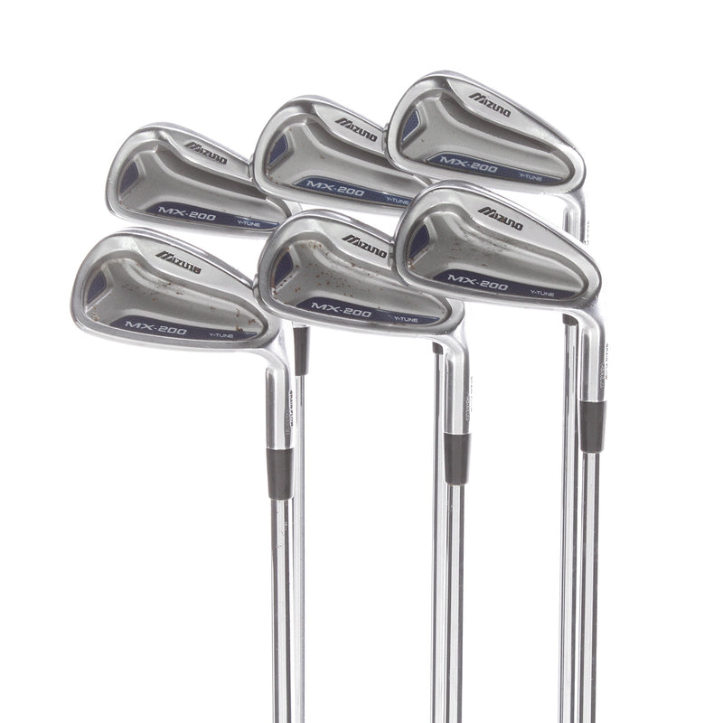 Mizuno MX-200 Steel Mens Right Hand Irons 5-PW Regular - True Temper Dynamic Gold XP