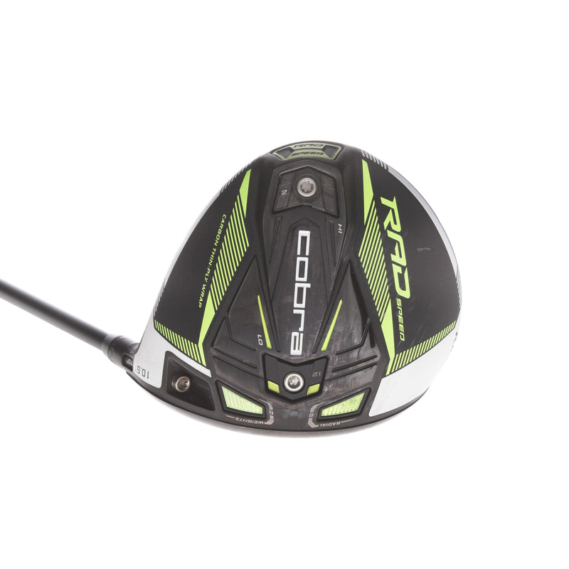 Cobra Radspeed Graphite Mens Right Hand Driver 10.5* Stiff - Motore X 6