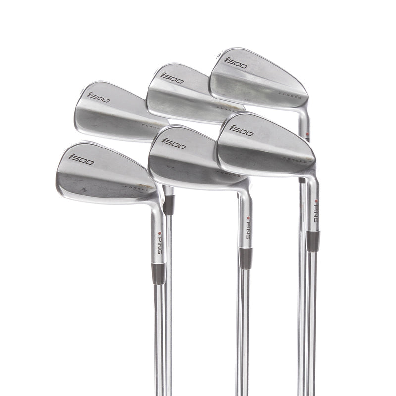 Ping i500 Steel Mens Right Hand Irons 5-PW 1* Flat Regular - Ping AWT 2.0