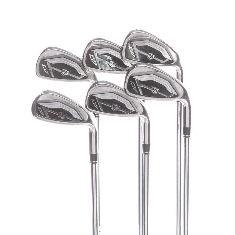 Wilson D7 Steel Mens Right Hand Irons 5-SW Regular - KBS Tour 80