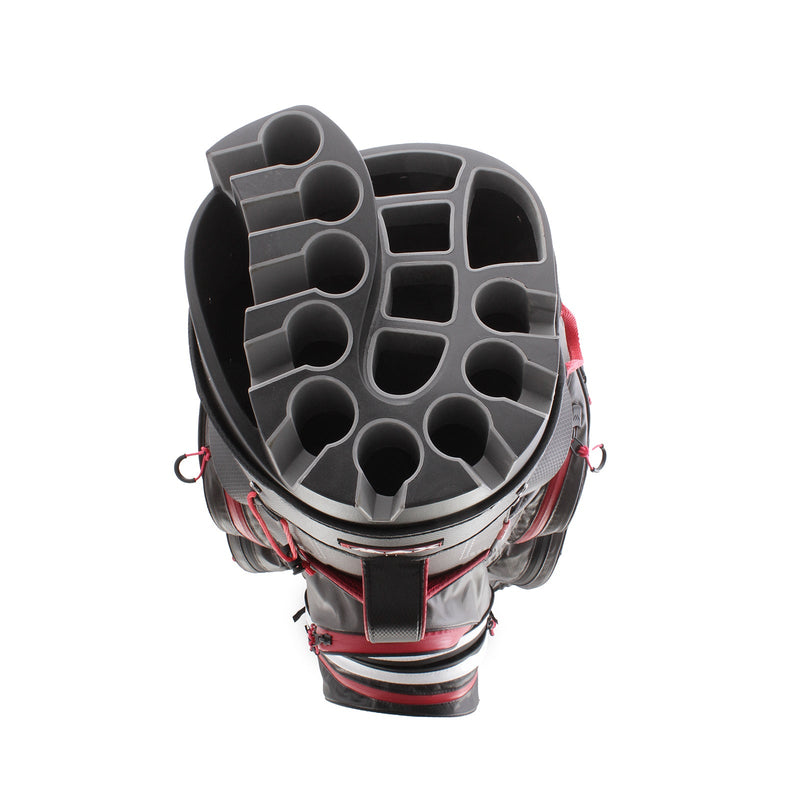 Big Max DRI LITE Silencio Cart Bag - Red/Black/Grey