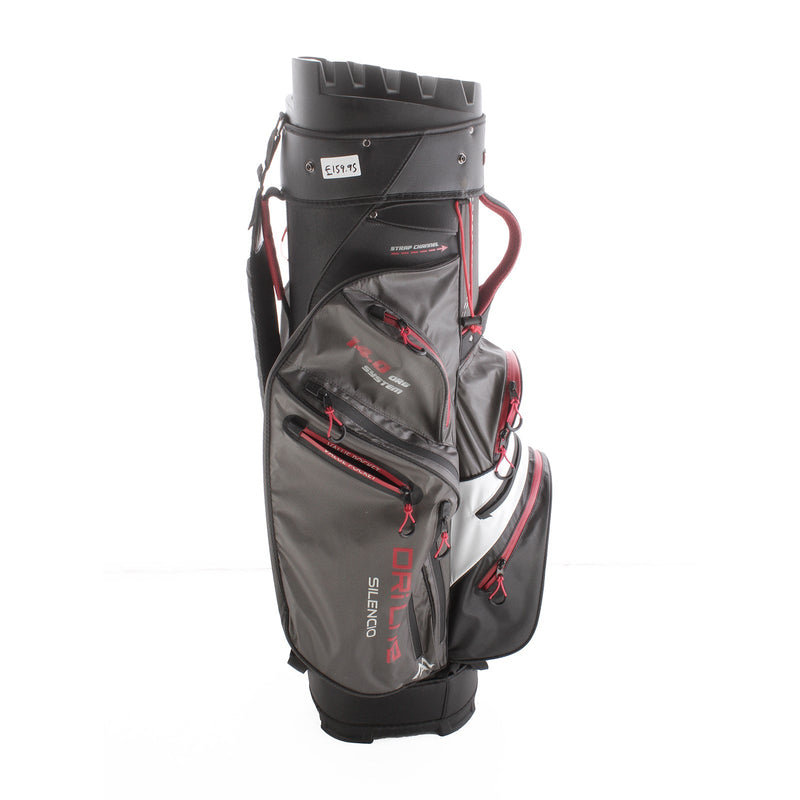 Big Max DRI LITE Silencio Cart Bag - Red/Black/Grey