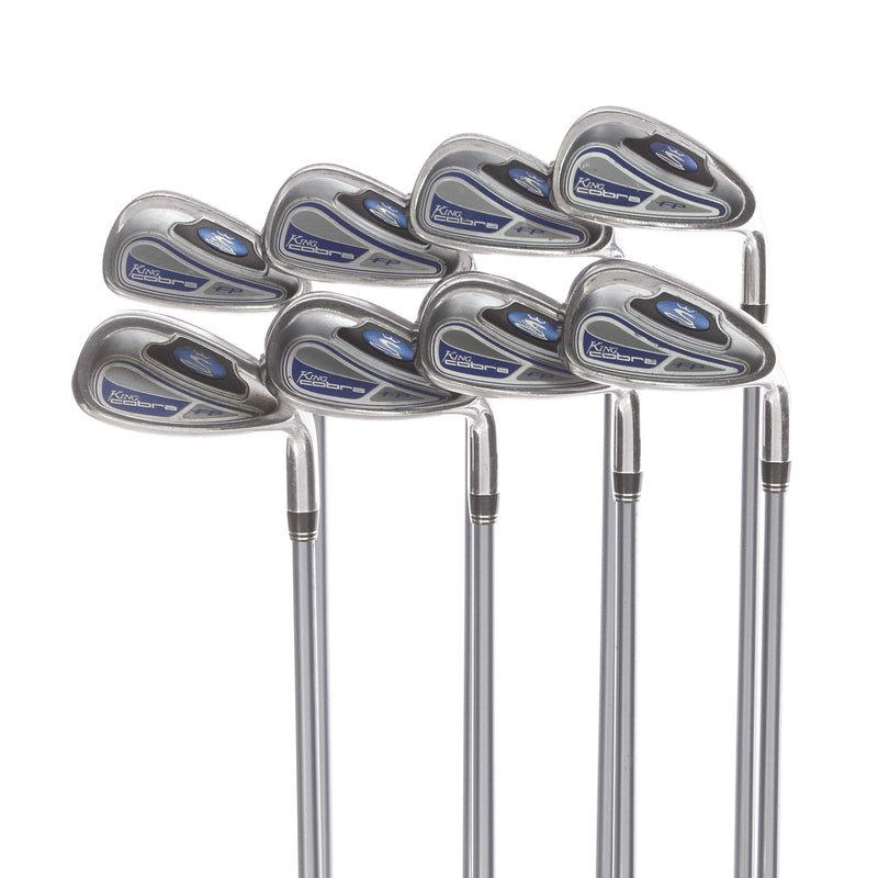 Cobra FP Graphite Ladies Right Hand Irons 5-GW+SW Ladies - Aldila NV HL50