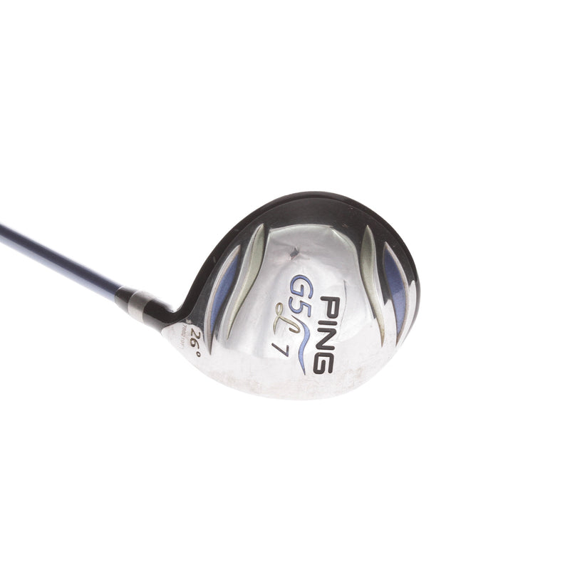 Ping G5 L Graphite Ladies Right Hand Fairway 7 Wood 26* Ladies - Ping ULT 50 D