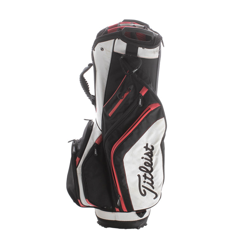 Titleist Cart Bag - Red/Black/White