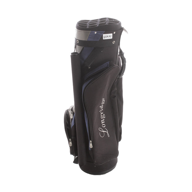 Longridge Cart Bag - Blue/Grey/Black