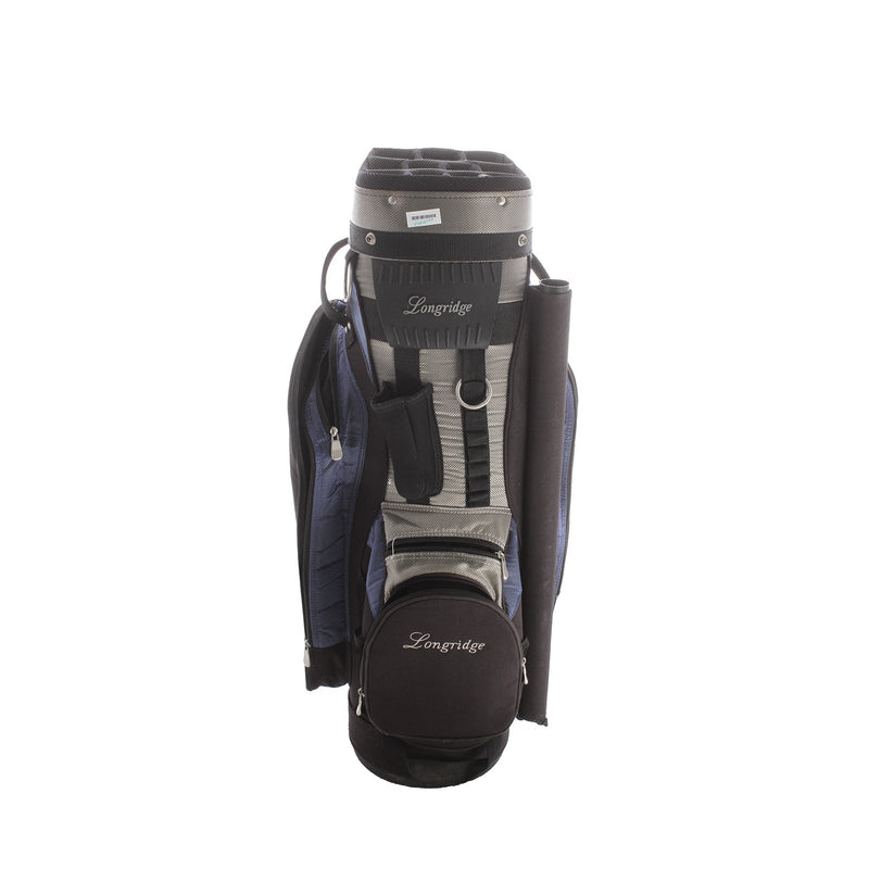 Longridge Cart Bag - Blue/Grey/Black