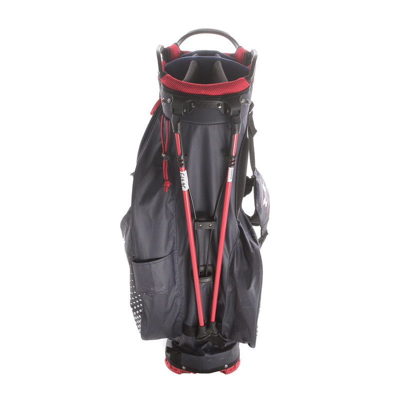 Rife Dry Design Stand Bag - Navy/Red