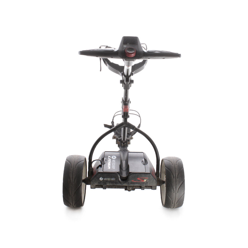 Motocaddy S1 3-Wheel Electric Trolley 18 Hole Lithium - Black