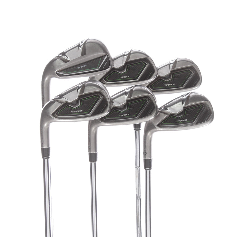 TaylorMade RBZ Steel Mens Left Hand Irons 5-PW Regular - TaylorMade