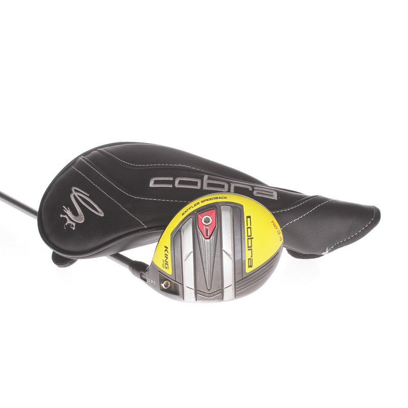 Cobra F9 Speedback Graphite Mens Right Hand Fairway 3 Wood 14.5* Regular - UST Mamiya Helium