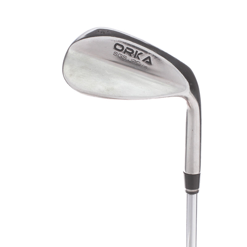 Orka SGS J29V Steel Mens Right Hand Gap Wedge 52* Regular - KBS Wedge 110