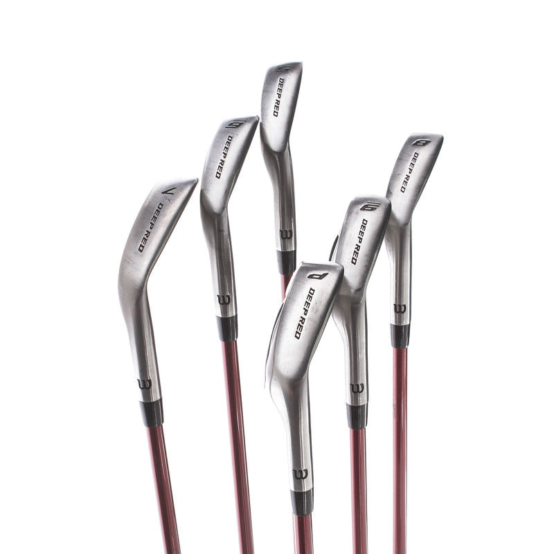 Wilson Deep Red Maxx Graphite Mens Right Hand Irons 6-SW Regular - Wilson