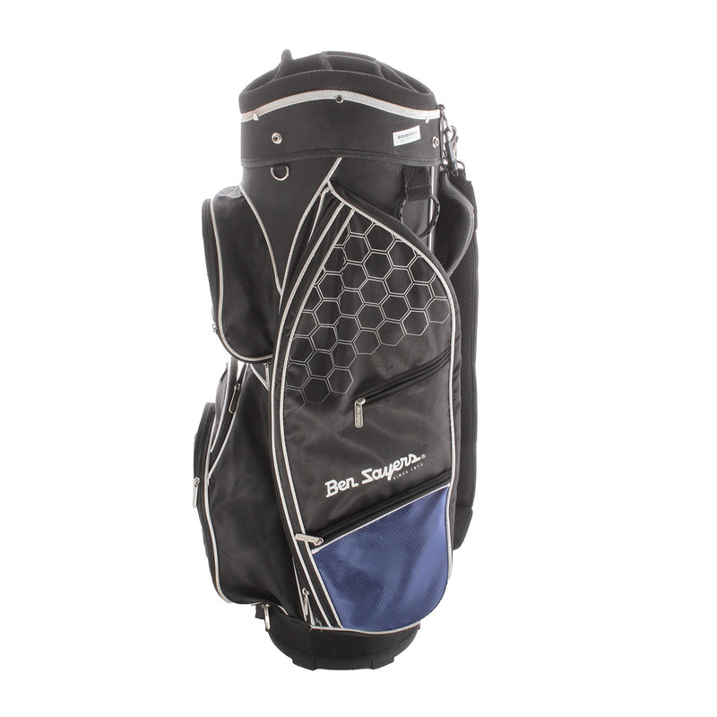 Ben Sayers M8 Cart Bag - Blue/Black/White